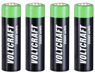 Voltcraft Hr6 Uppladdningsbart Aa-Batteri Nizn 1500 Mah 1,6 V 4 St