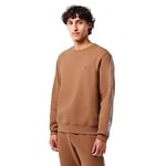 Lacoste Men's SH5073 Sweatshirt, Cookie, S