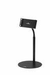 DURABLE TWIST 360 Gooseneck Tablet and Phone Holder Desk Stand Black - 894101