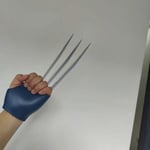 Deadpool 3 Wolverine Claw Gloves 1:1 puettavat COSplay-rekvisiitta käytännölliset mallit - WELLNGS