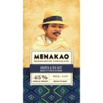 Menakao Madagascar Chocolate 45% Coffee Arabica &amp;amp; Sea Salt Craft Chocolate Bar