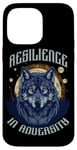 Coque pour iPhone 14 Pro Max Resilience In Adversity Citation Spirit Animal Wolf Pack