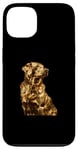 iPhone 13 Dog Gold Case