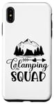 Coque pour iPhone XS Max Glamping Squad Funny Matching Girls Glamping Trip Lovers