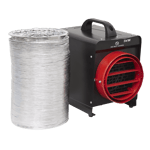 Sealey 3kW Industrial Fan Heater For Industrial Use Workshop Garage DEH3001