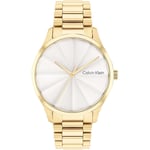 Womens Wristwatch CK CALVIN KLEIN ICONIC 25200232 Stainless Steel Golden