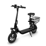 El-scooter Billar II 500W 12'', black, W-TEC