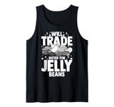 Jelly Bean Funny Candy Cute Snack Tank Top