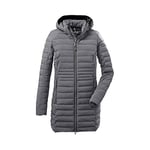 G.I.G.A. DX Female Parka fonctionnelle décontractée en duvet avec capuche amovible Bacarya, grey, 40, 34275-000