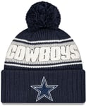 Dallas Cowboys New Era NFL 2024 Sideline Sport Knit Bobble Hat