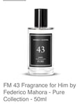 FM 43 Pure Collection Federico Mahora Perfume for Men 50ml