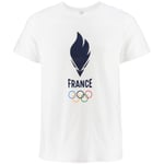 T-shirt Paris 2024  TEE SHIRT JO X  FRANCE BLANC HOMME