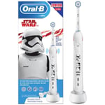 Oral-B Pro 3 Junior Star Wars D505.513.2K Brosse à dents électrique pour enfants rotatif / oscillant blanc