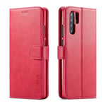 LC.IMEEKE Lommeboketui til Huawei P30 Pro - Rød