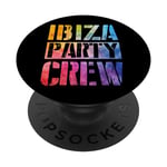 Ibiza Party Crew | Devis de voyage PopSockets PopGrip Interchangeable