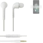 Headphones for OnePlus 10T headset in ear plug white