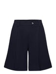 Stretch Linen Shorts Bottoms Shorts Bermudas Navy GANT