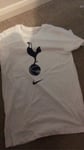 NIKE TOTTENHAM HOTSPUR CREST T-SHIRT (WHITE) M