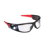 Coast SPG400 Lunettes de protection LED rechargeables avec faisceau d'inspection intégré, verres interchangeables anti-rayures