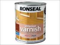 Ronseal - Interior Varnish Quick Dry Satin Medium Oak 750ml