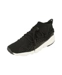 Nike Womens Air Footscape NM Woven Flyknit Mens Black Trainers - Size UK 7