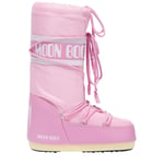 Moon Boot Ikoniska snöstövlar i Vibrant Pink | Rosa | 27-30 EU