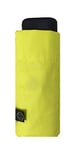 SMATI Mini Parapluie pliant compact - Taille Poche 18cm, résistant au vent, 200g ultra léger, manuel, Parapluie de voyage, Parapluie mixte, Couleur JAUNE ANIS