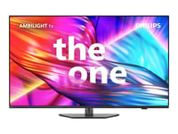 Philips The One 65Pus8919 - 65" Diagonal Klass Led-Bakgrundsbelyst Lcd-Tv - Smart Tv - Titan Os - 4K Uhd (2160P) 3840 X 2160 - Hdr - Antracitgrå