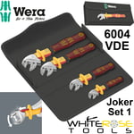 Wera Joker VDE 4 Set 1 Insulated Self Setting Adjustable Spanner Set 4pc in Case