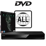 Panasonic Blu-ray Player DP-UB820 MultiRegion for DVD 4K inc Alien Covenant UHD