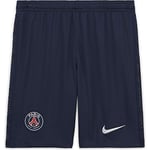 Nike PSG Y NK BRT STAD Short HA Sport Mixte Enfant, Midnight Navy/(White) (No Sponsor), FR : S (Taille Fabricant : S)