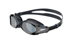 Speedo Unisex Hydrosity 2.0 Swimming Goggles | Anti-Fog | Anti-Leak, Black/Oxid Grey/Smoke, One Size