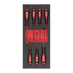 Milwaukee Screwdriver Set Foam Insert 7Pcs 4932492394