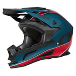 O'NEAL | Casque de VTT | VTT de Descente | Norme de sécurité EN1078, Ouvertures de Ventilation pour Le Refroidissement, Coque extérieure ABS | Drop DH Helmet | Adulte | Rouge pétrole | Taille S