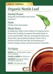 Traditional Medicinals Nettle Leaf Tea