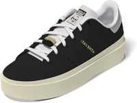 adidas Womens Trainers Black Stan Smith Bonega W Sneaker UK 5