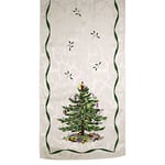 Avanti Linens Spode Christmas Tree Collection, Cotton Polyester, Multi Color, 72" x 14" (Set of 1)