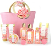 Gifts for Her-Spa Luxetique Spa Gift Set, Pampering Gifts for women,10pcs Rose