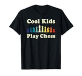 Chess Player Cool Kids Play Chess Vintage Chess Player T-Shirt