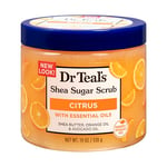 Dr Teal’s Vitamin C Shea Sugar Scrub with Essential Oils 538g