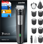 Beard  Trimmer  Hair  Clippers  Men ,  Nose &  Ear  Trimmer ,  9 - In - 1  Body