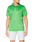 Nike Men Dry Academy 18 Short Sleeve Polo - Light Green Spark/Pine Green/White, Small
