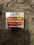 Olay Niacinamide + SPF30 Day Face Cream 50ml Moisturiser Hydrate Renew Age Defy