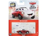 Coffret Voiture Cars : Mae Pillar Durey - Set Véhicule Miniature Rouge Blanche