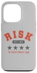 Coque pour iPhone 13 Pro Risk The World Conquest Game Est. 1957 Retro Logo