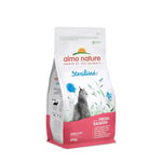 Almo Nature Saumon et Riz stérilisé pour Chat Adulte 400 g