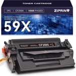 CF259X 59X Compatible HP 59X cf259A 59A Cartouche de Toner pour HP Laserjet Pro MFP m428dw m428fdn m428fdn m428fdn HP Laserjet Pro m4404dn m404m304 (1 Noir,sans Puce).[G1530]