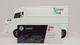 Genuine HP 508X High Capacity Laserjet Toner Cartridge CF363X - Magenta