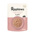 Applaws Pouch i gelé 16 x 70 g - Tonfisk med lax