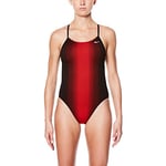 Nike Women's cut-out one piece swimming briefs, womens, Swim Briefs, NESS8051, University Red, 4